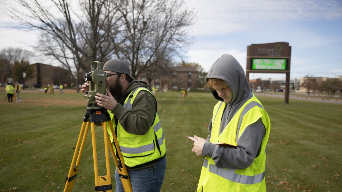 Land Surveying students