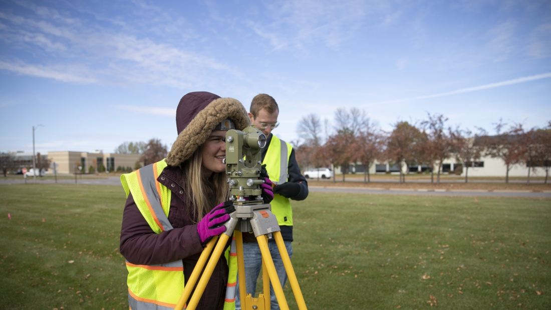 Land Surveying students