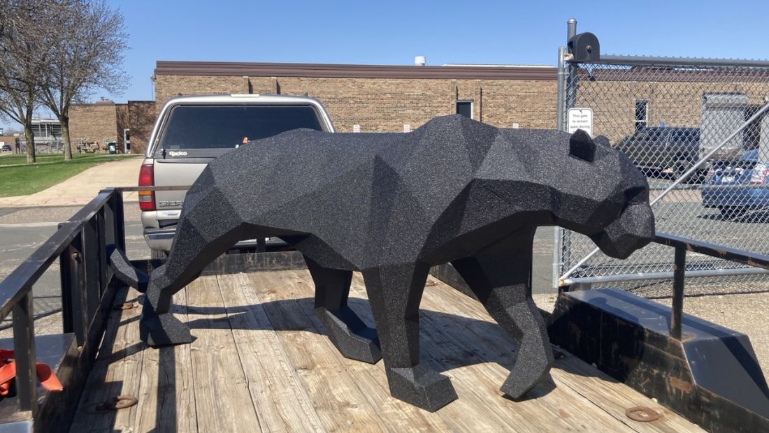 line-X coating on the panther, looking sharp!