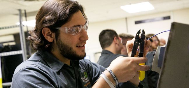 electronics student