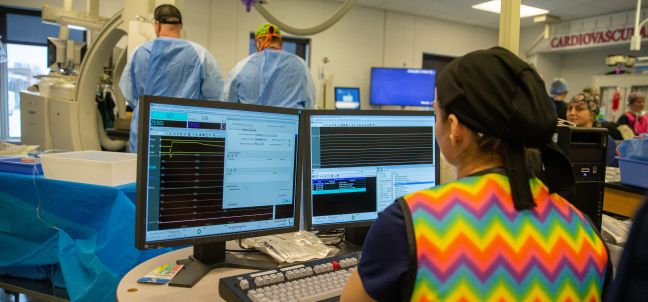 Cardiovascular Technology students