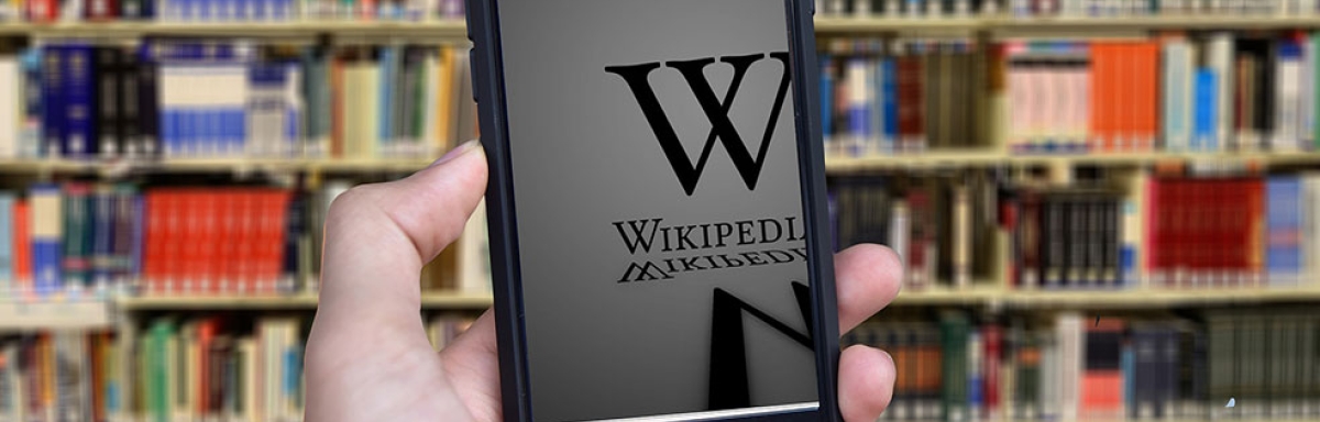 Wikipedia on phone