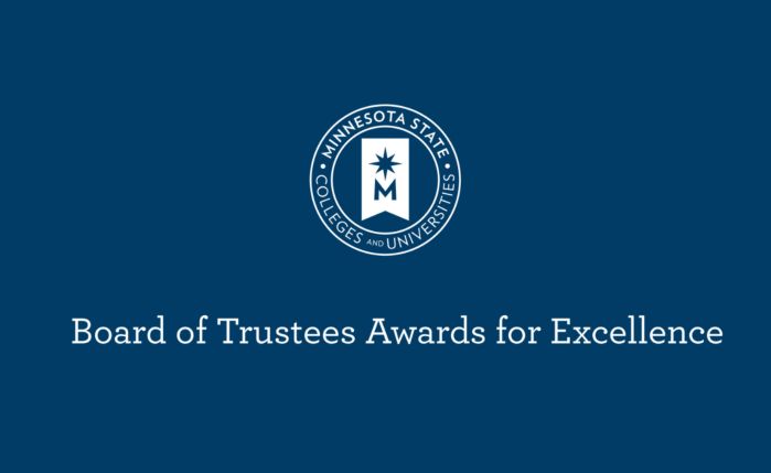 Minnesota Board of Trustees Awards for Excellence with seal