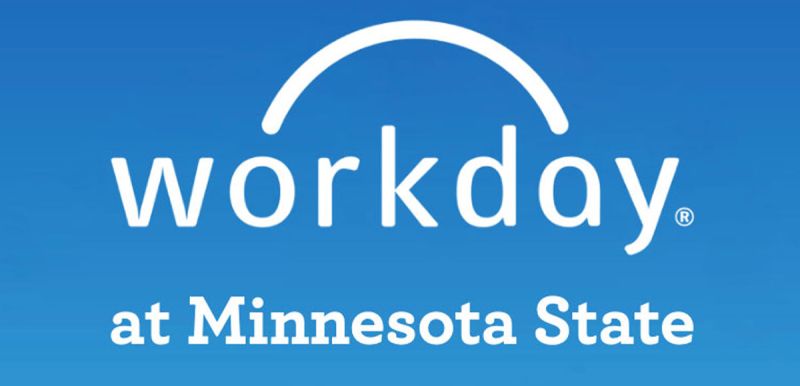 workday logo on blue background