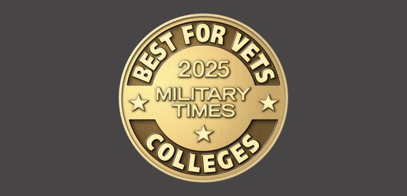 best for vets badge on grey background