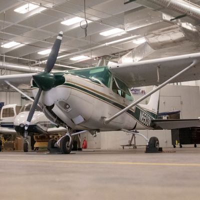 Plane in our new lab
