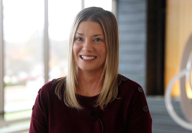 Heidi Smith smiling at camera