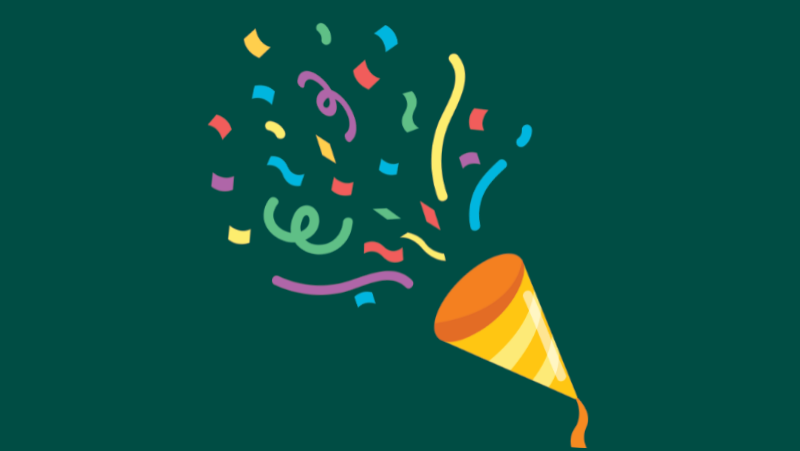 Confetti Popper Graphic
