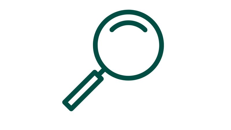 illustration of magnifying glass