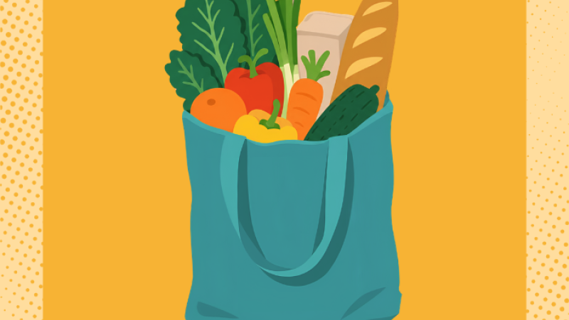 bag of groceries 
