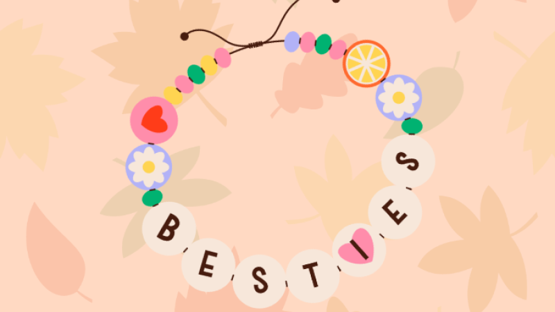 A friendship bracelet