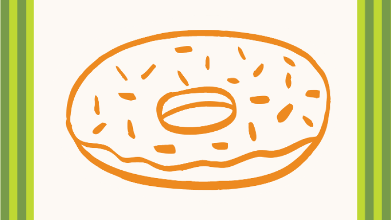 cartoon donut 