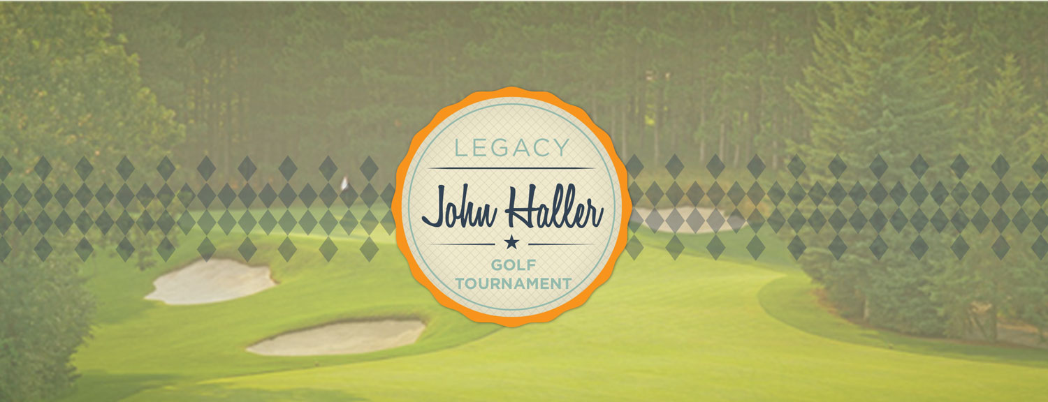 John Haller Golf Tournament Header