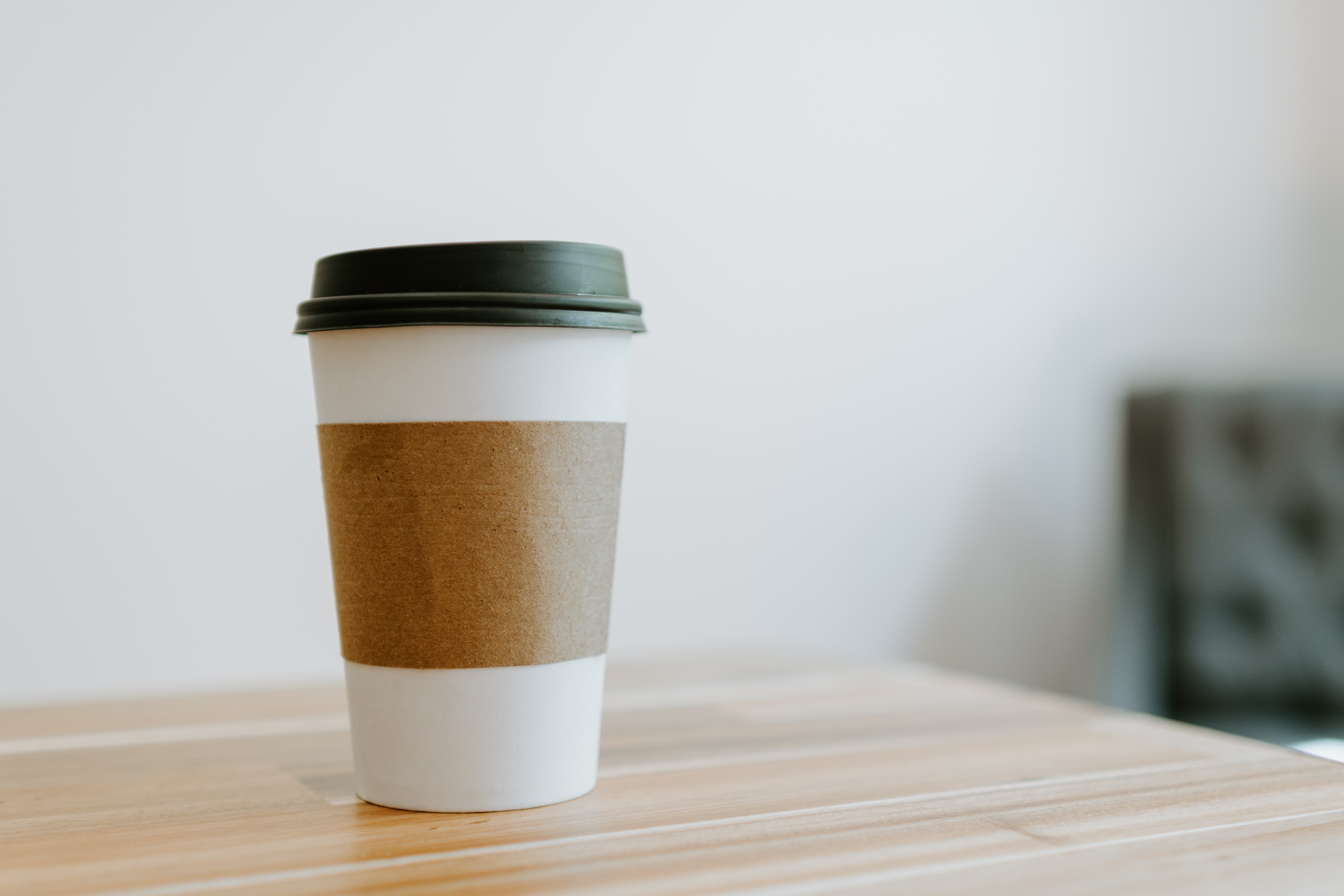 Coffee in a to-go cup