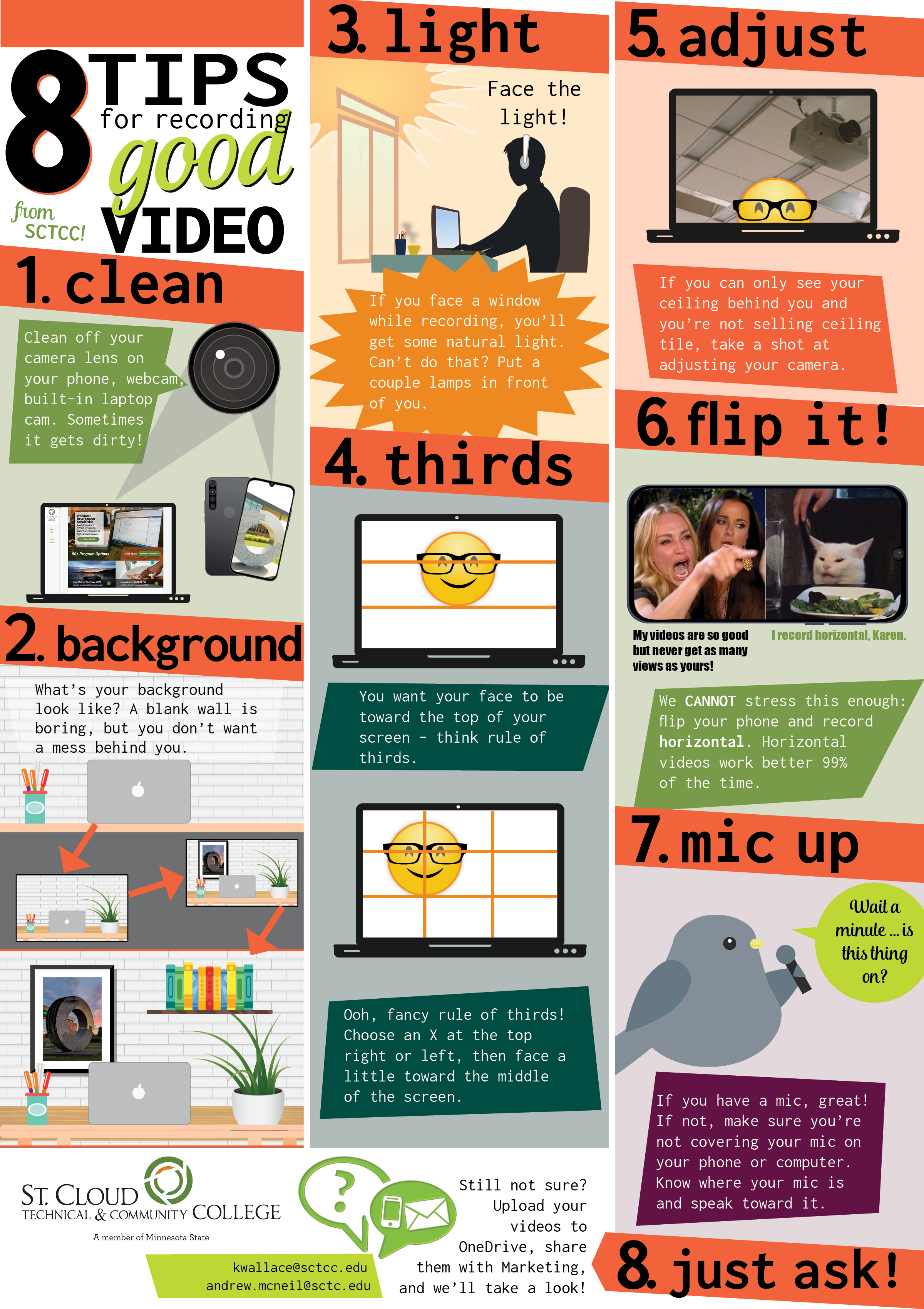decorative video tips