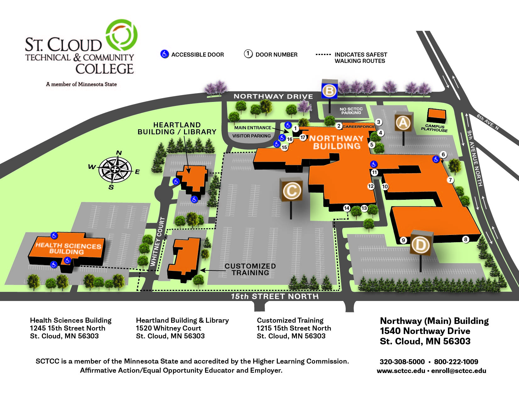 sctcc campus map