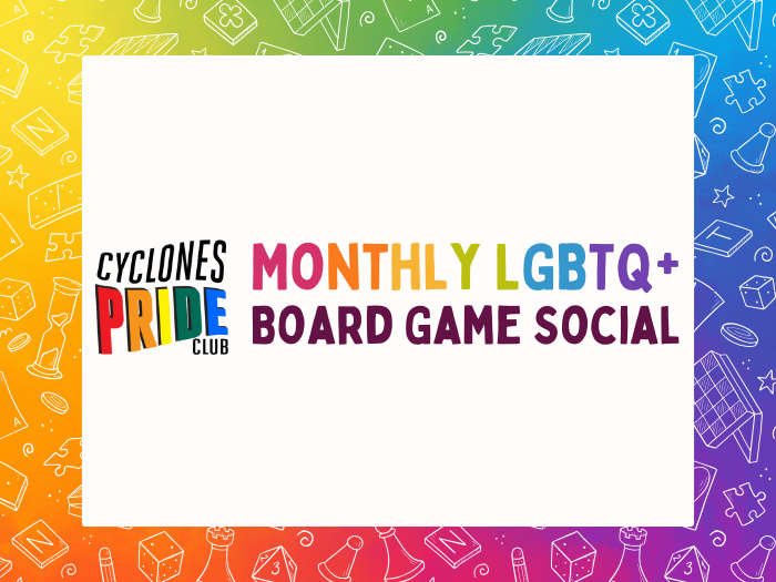 Monthly board game social, Cyclones Pride club logo