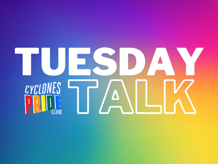 Tuesday Talk with cyclones pride logo