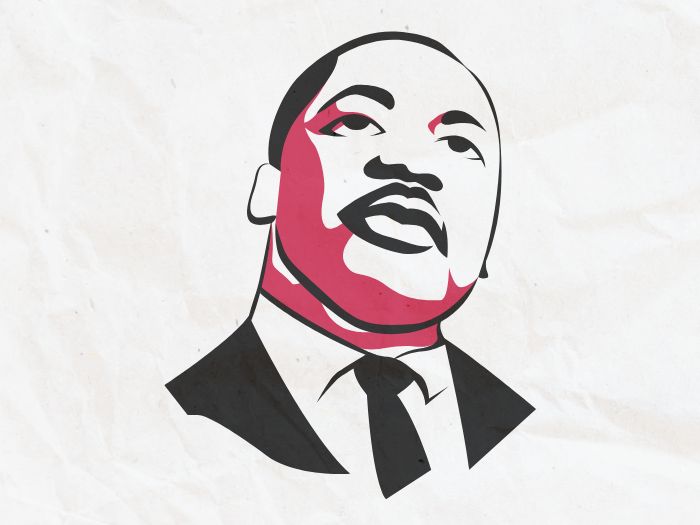 Illustration of Martin Luther King Jr.