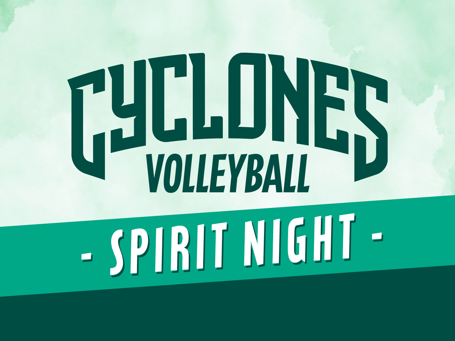 Cyclones Volleyball Spirit Night