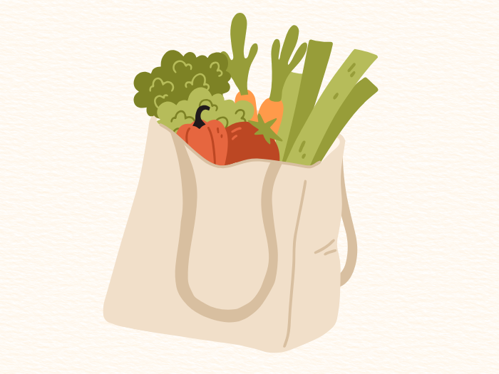 bag of groceries
