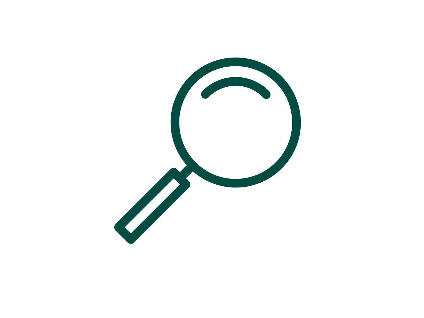 illustration of magnifying glass